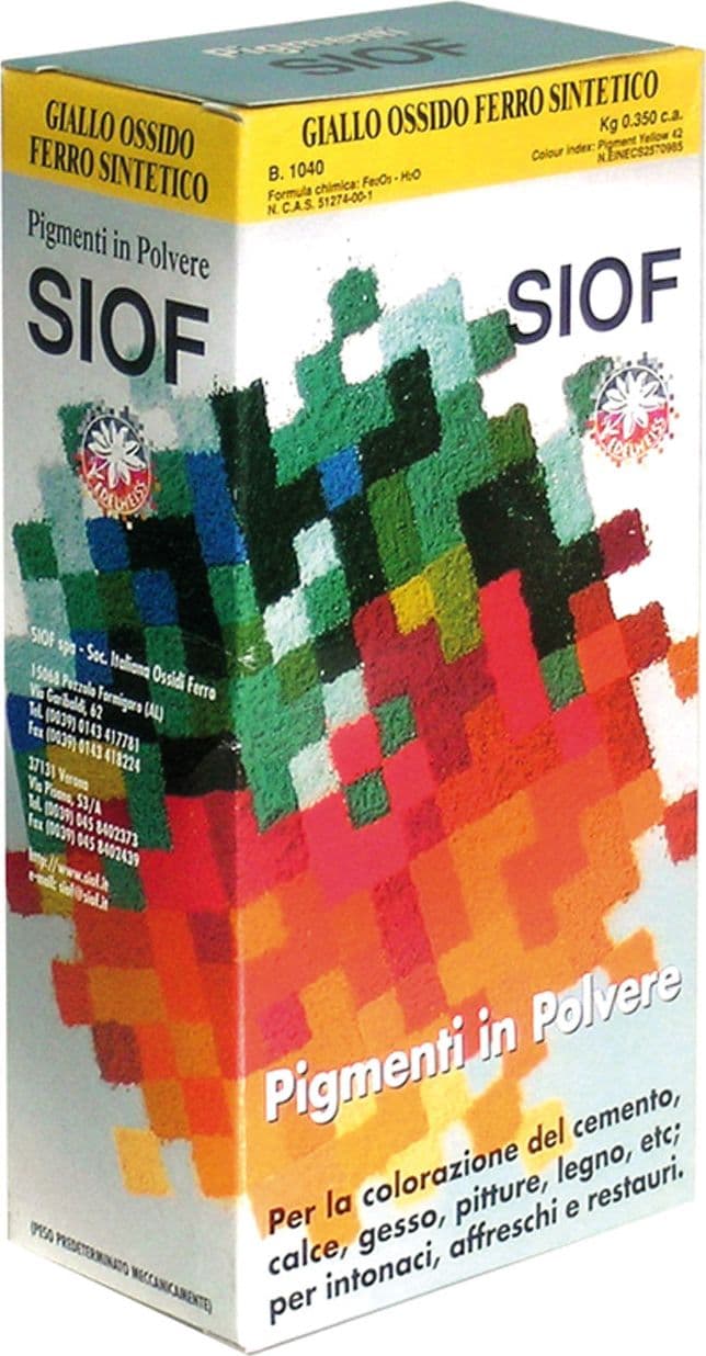 Ossido in Polvere Gr. 300 Colore Giallo