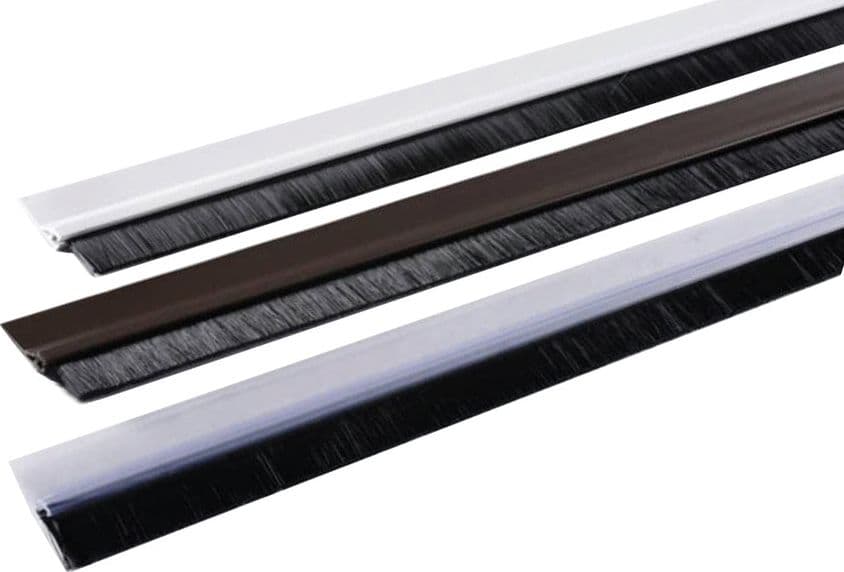 Parafreddo Rigido in PVC con Spazzolino Cm 100 Marrone