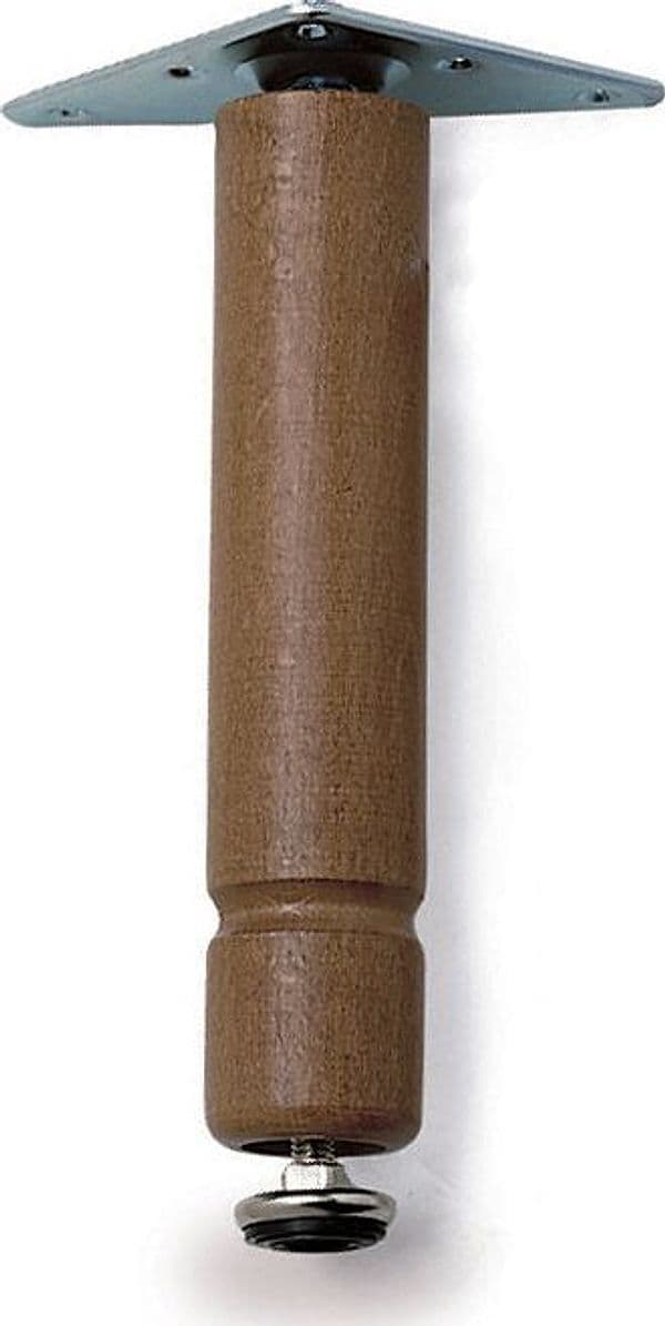 Piedino Regolabile con Piastra Colore Naturale Cm 10 20 Pezzi