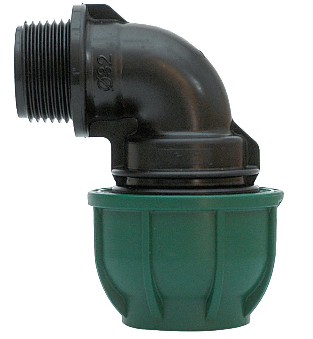 Raccordo a Compressione PN10 Gomito 90 ° F M Misura 25X¾ 10 Pezzi