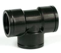 Raccordo Filettato a T Femmina per Tubo in Polietilene Misura ½x½x½ 50
