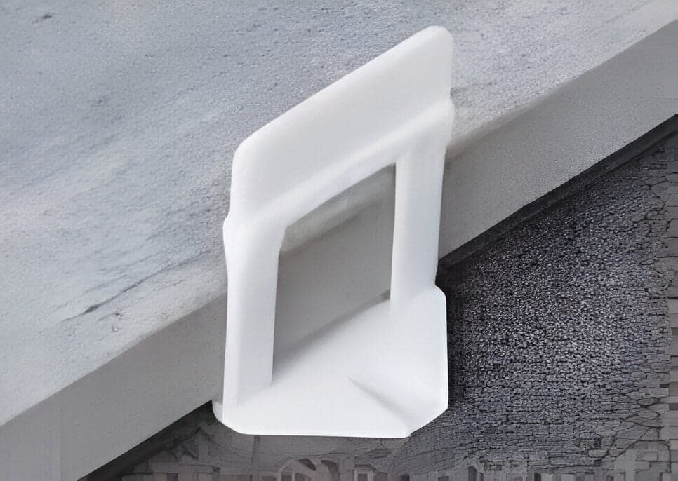 Raimondi Base Livellante Con Feritoia Per Cuneo H Mm. 20 Fuga Mm. 1,5 - 200 Pz. in Distanziatori per piastrelle BricoGo - Marano di Napoli, commercioVirtuoso.it