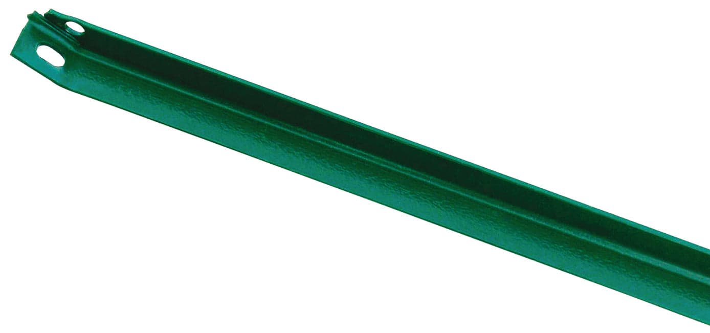 Saetta per Recinzioni Plastificata Verde H Cm 200 mm 25 x 25X3 10 Pezzi