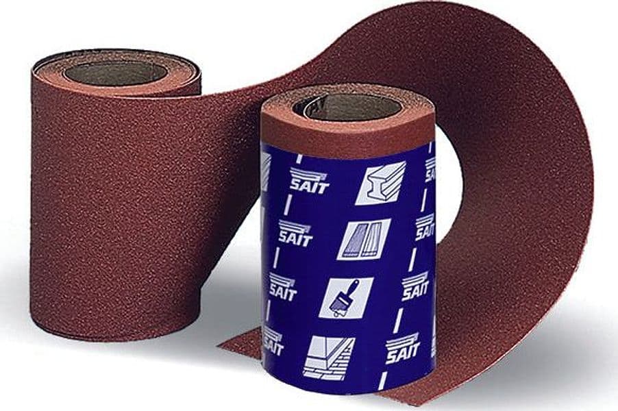 Carta Abrasiva Rm Saitac Aw D Mm 115 x 5 M Grana 60 Sait