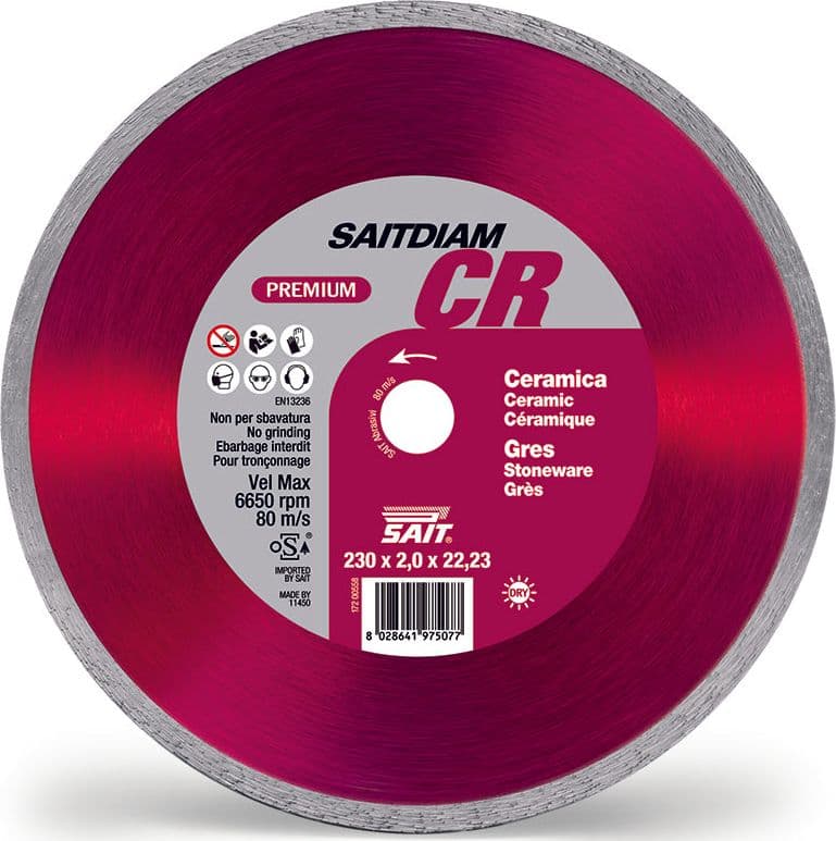 Disco Diamantato Saitdiam Cr Ø Mm 115 x 1 6X22 23 Sait