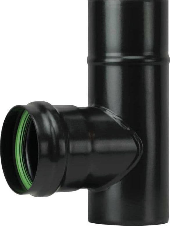 Raccordo a T per Stufa a Pellet Light (M F) senza Guarnizione Codice 55058