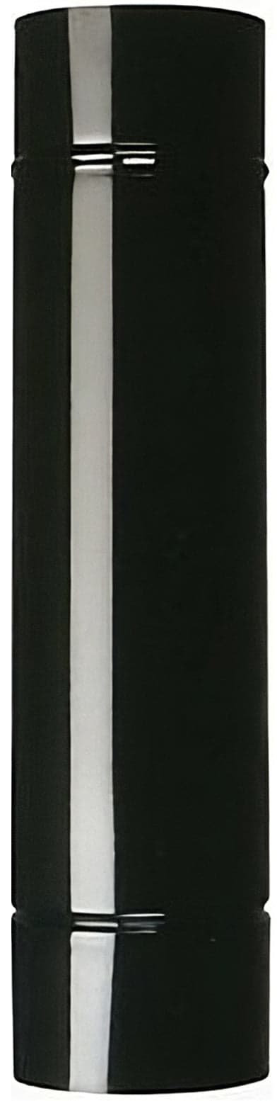 Tubo per Stufa a Legna Porcellanato Classic Colore Nero Ø Cm 15 x 50 6