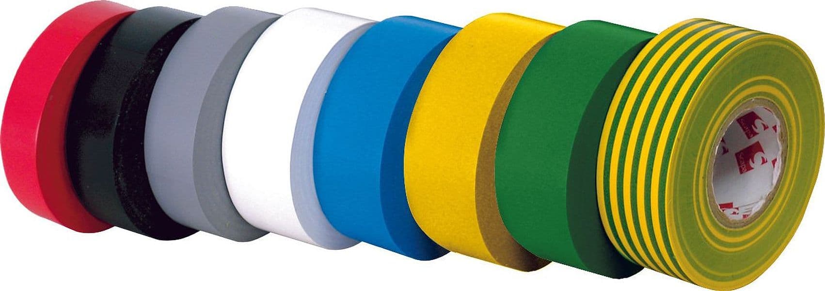 Nastro Isolante Autoestinguente Mm 19 x 25 M Colore Verde Scuro 10.00