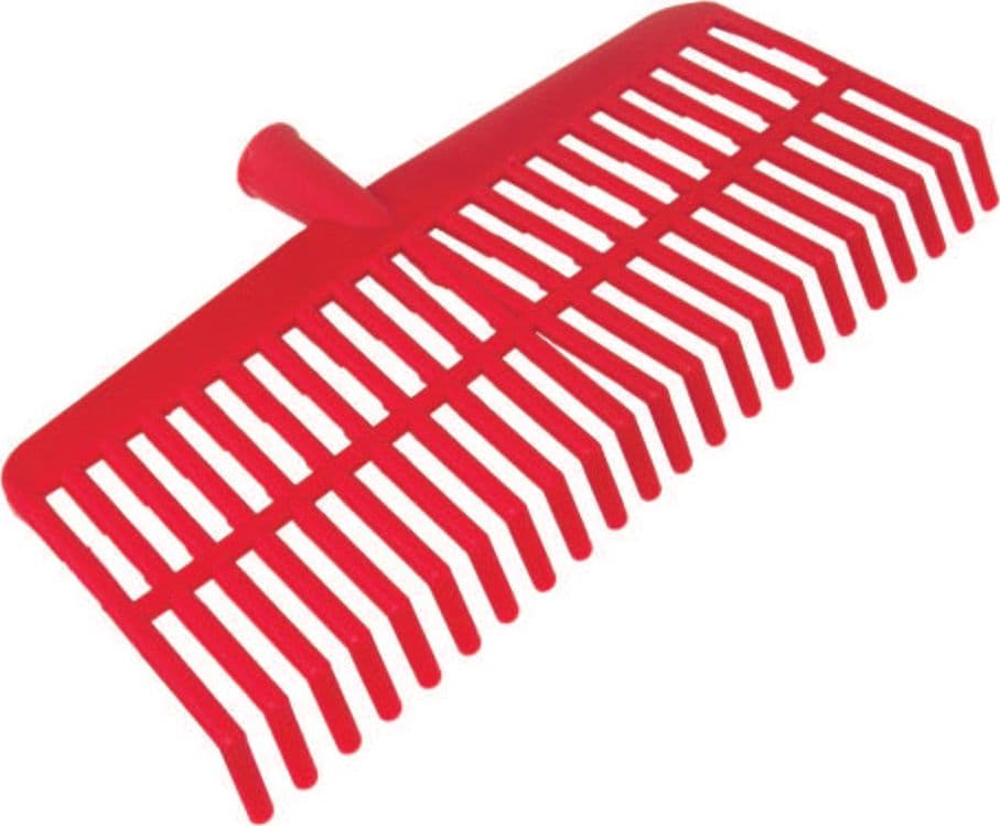 Scopa per Foglie Nocciole in Polipropilene 22 Denti Cm 39