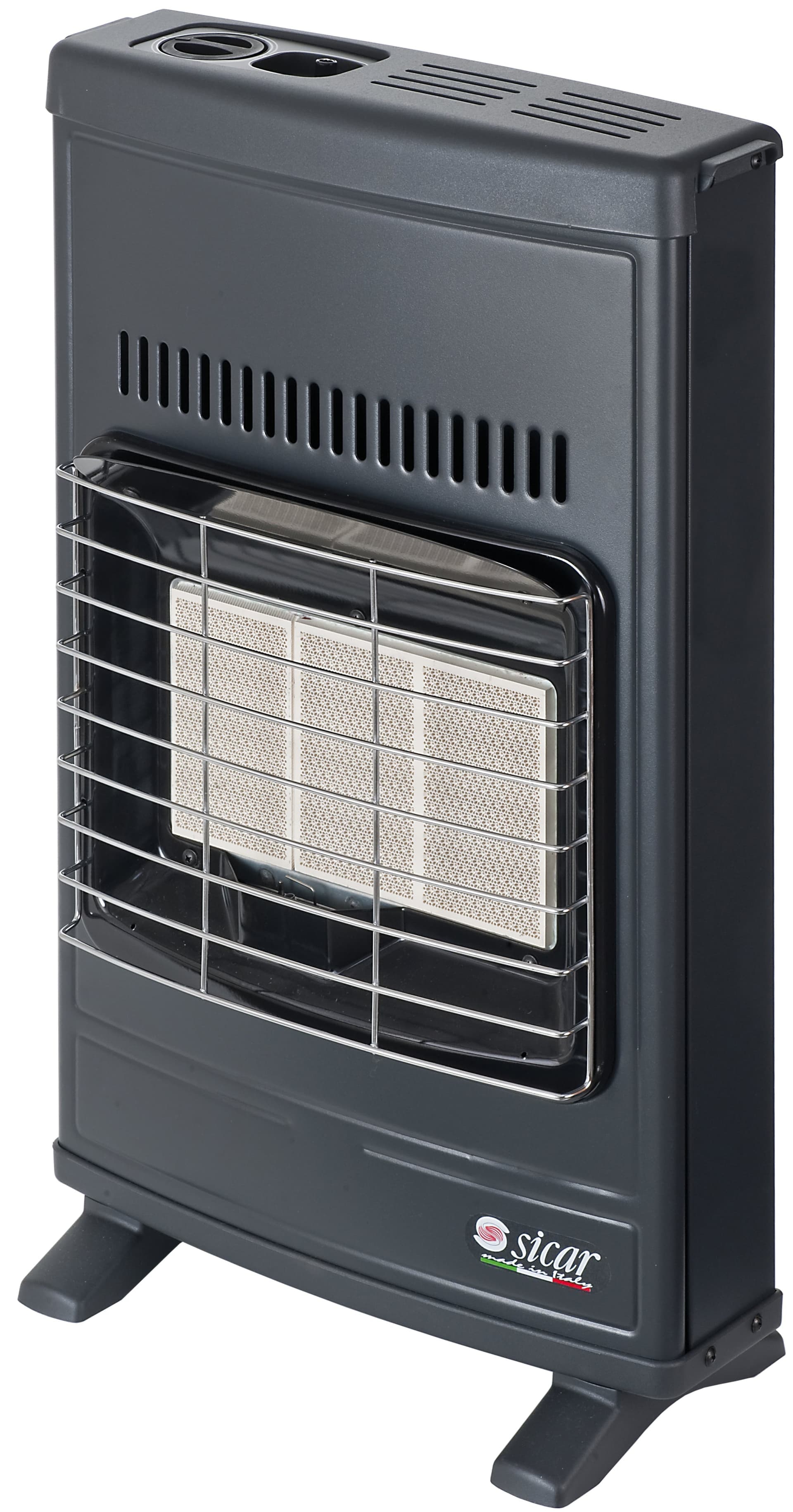 Stufa ad Infrarossi GPL a Parete 4 200 W Colore Grigio Sicar
