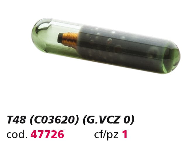 Chip Transponder T48 (C03620) (g. Vcz 0) Silca
