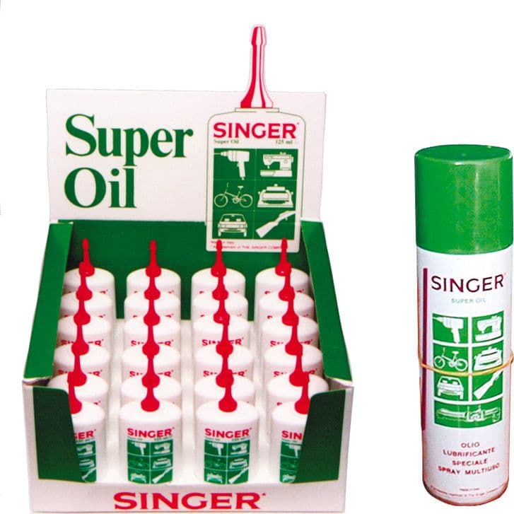 Spray Olio Multiuso Superoil Ml. 250 24 Pezzi Singer