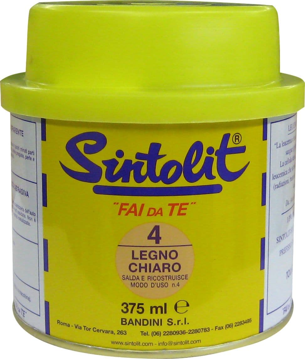 Sintolit Legno Fai da TE Ml. 375 Chiaro Scuro