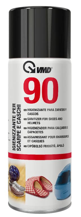 Spray Igienizzante per Scarpe e Caschi Ml. 400 12 Pezzi