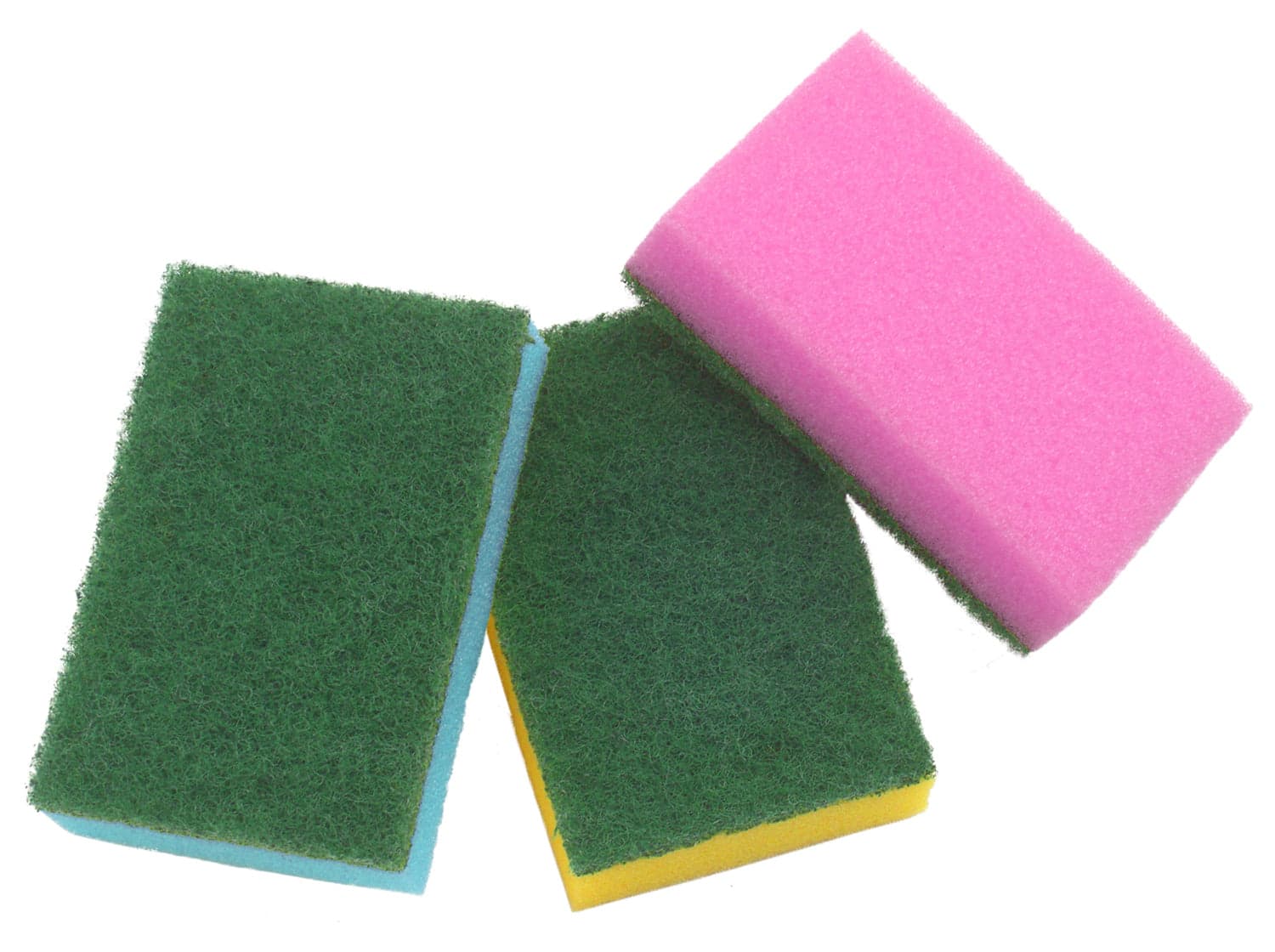 Spugna Abrasiva Colore Orata 10 Pezzi. Colore Assortiti Cm 9 x 6X3 H 24.00
