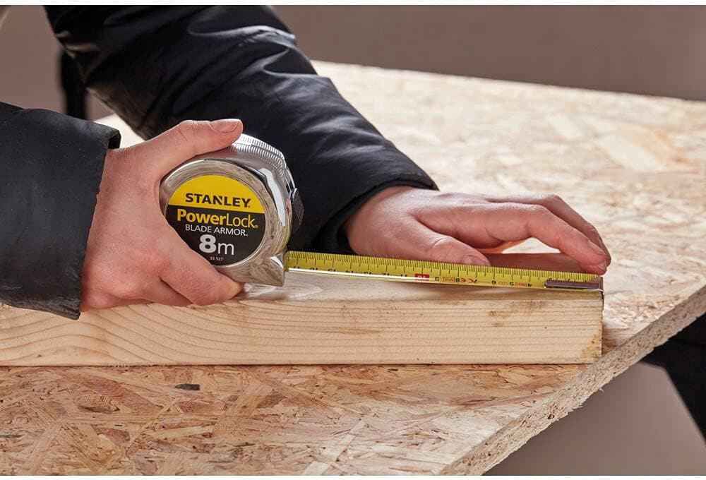 Stanley Flessometro Powerlock Blade Armor Mt. 8X25 Mm. in Metri a nastro BricoGo - Marano di Napoli, commercioVirtuoso.it
