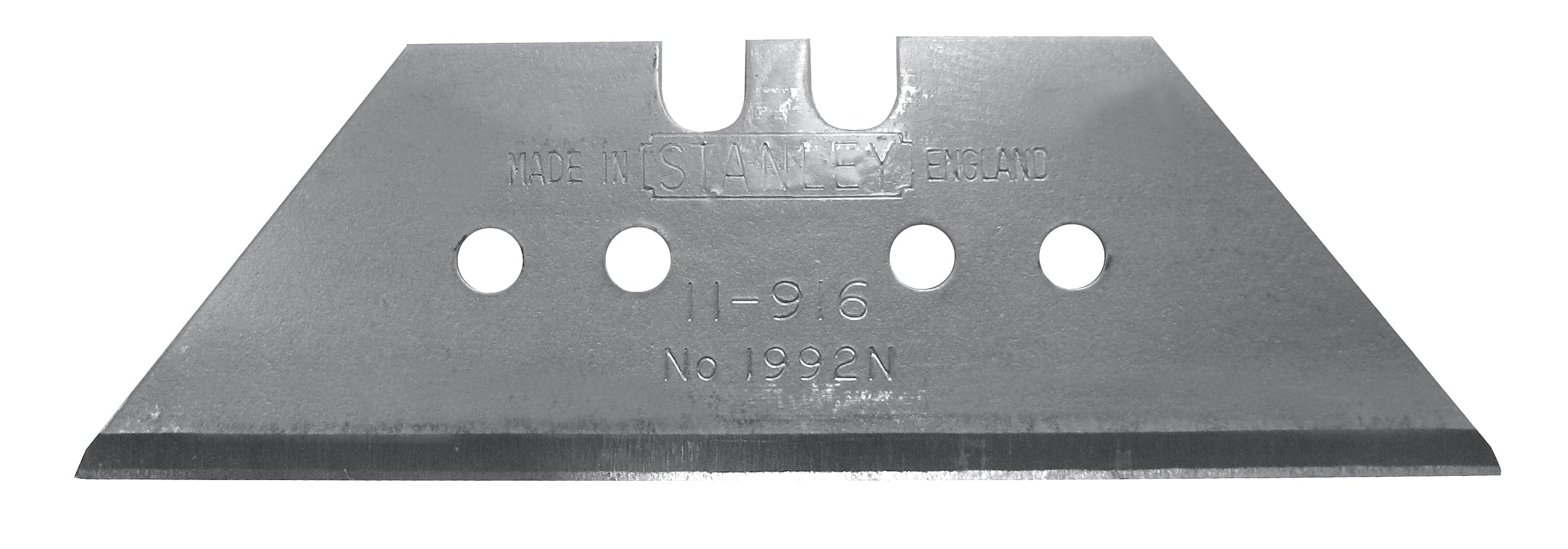Stanley LAMA DI RICAMBIO A TRAPEZIO PER TAGLIERINI larghezza mm. 61  100 PZ.