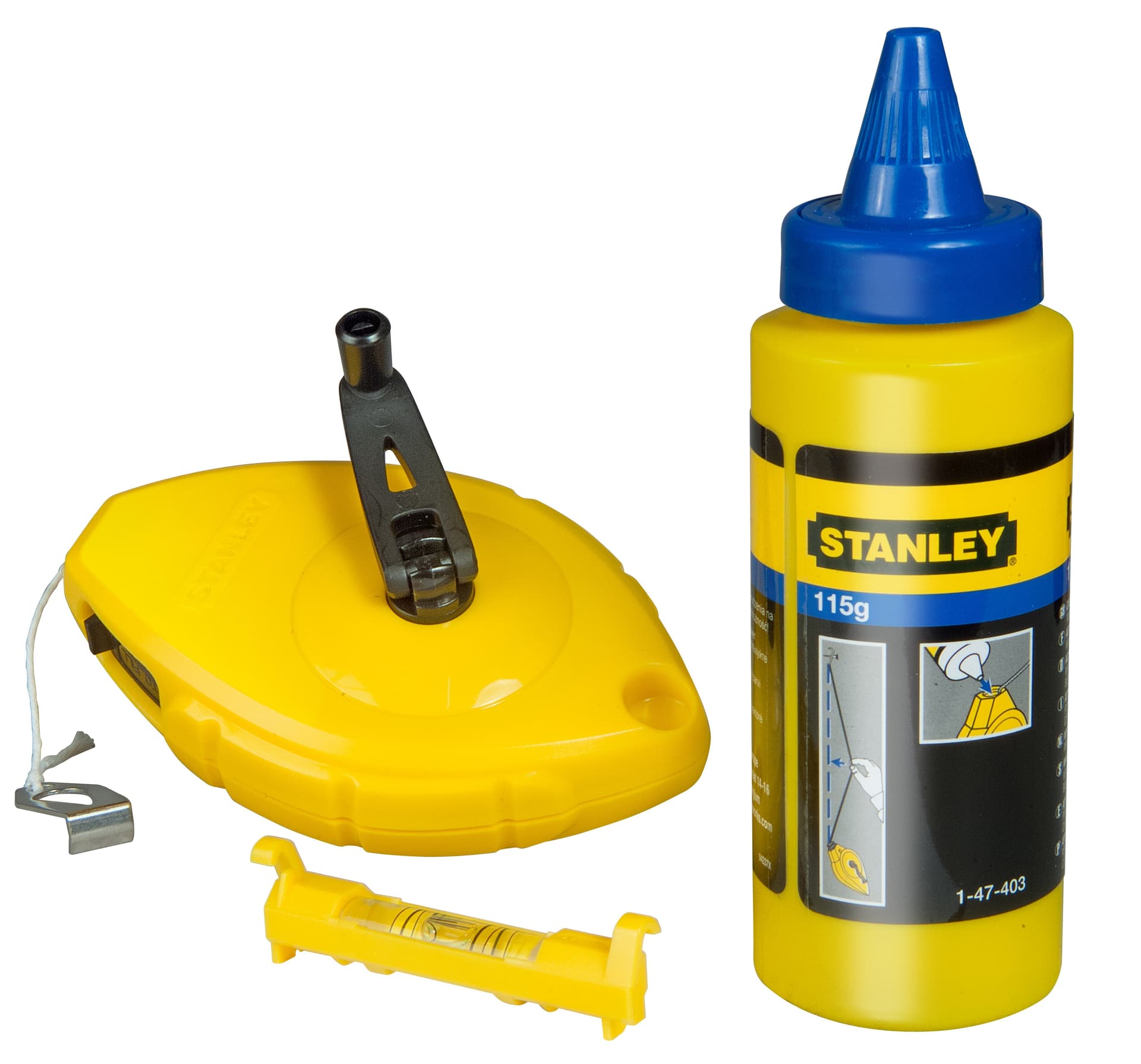 Set Tracciatore a Polvere + Livella Stanley
