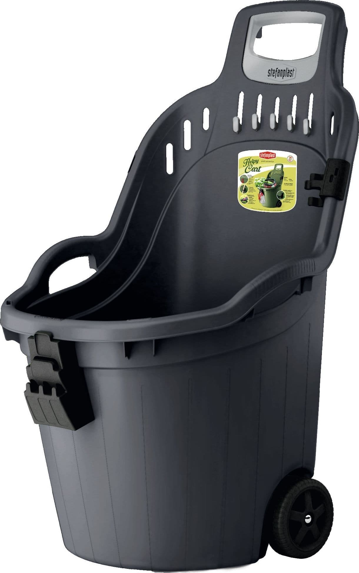 Carriola Multiuso Helpy Cart Cm 59 5 x 53X88 5 H Colore Grigio Ferro