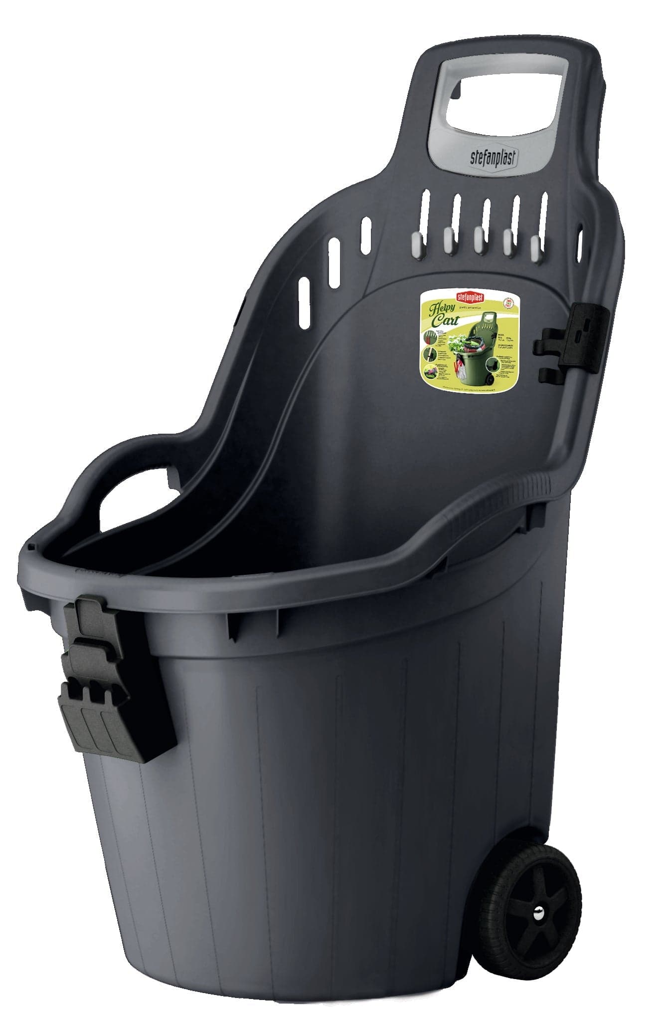 Carriola Multiuso Helpy Cart Cm 59 5 x 53X88 5 H Colore Grigio Ferro