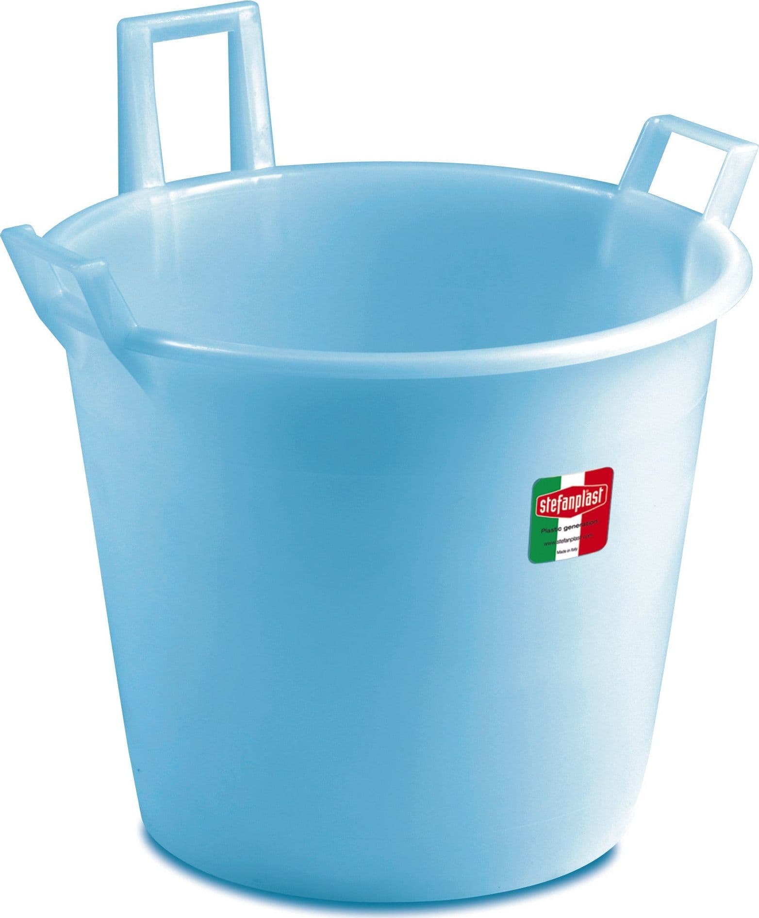 Mastellotto a 3 Manici Azzurro L 125 Ø Cm 70 x 51 H Stefanplast