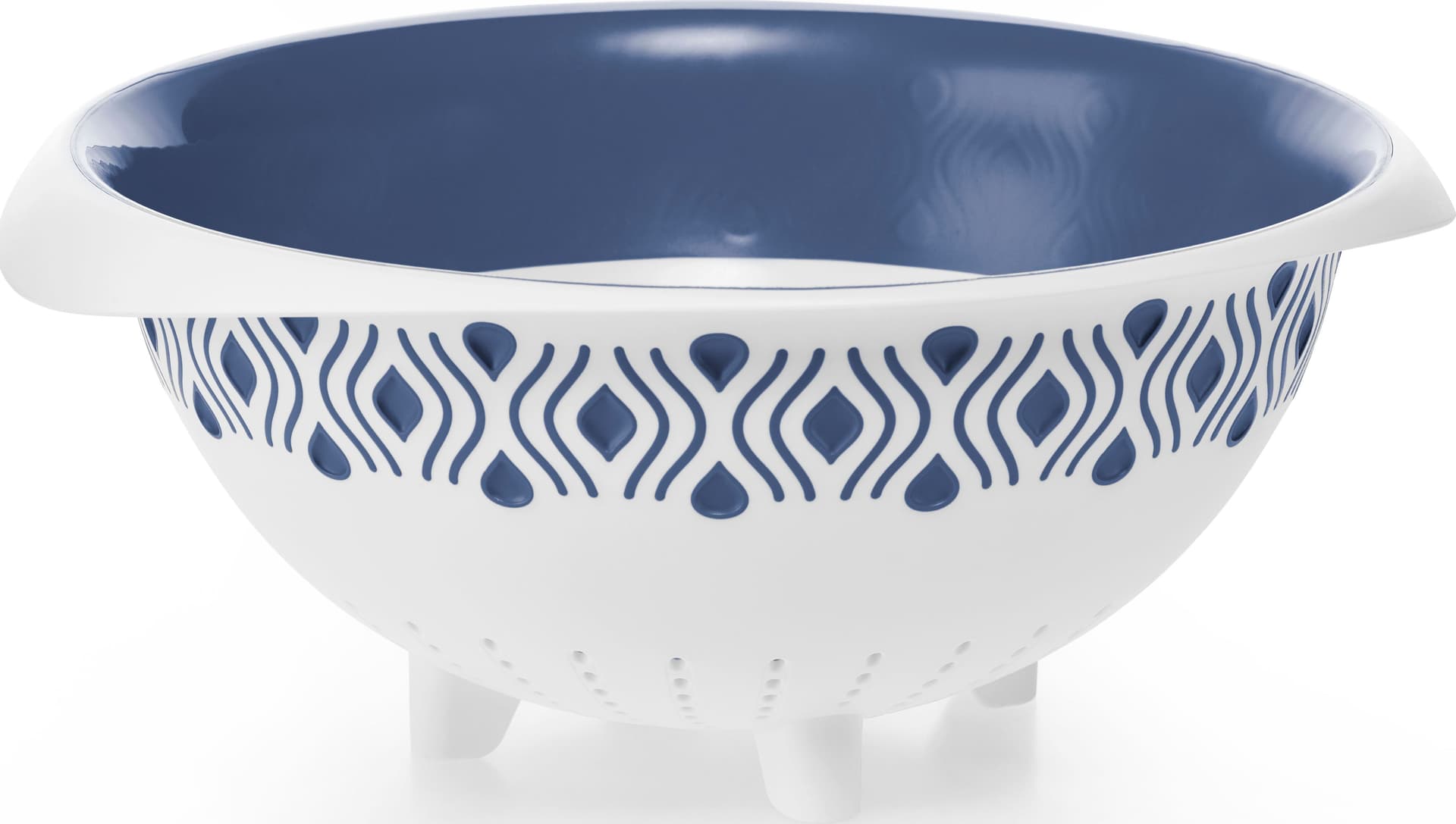 Scolapasta Tosca Ø Cm 28 Bianco Blu Palace Stefanplast