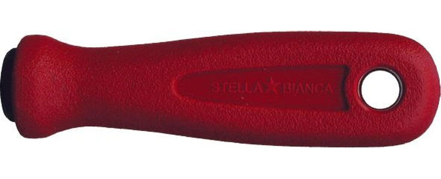 Manico in Plastica per Lime 7 8 (cm 11) 10 Pezzi Stella Bianca