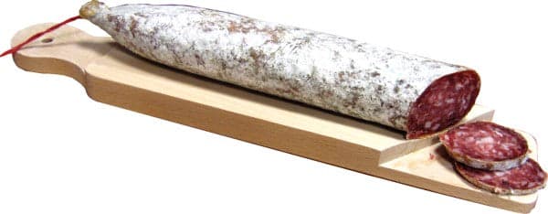 Tagliere in Legno per Salame Cm 37 x 7 5X2