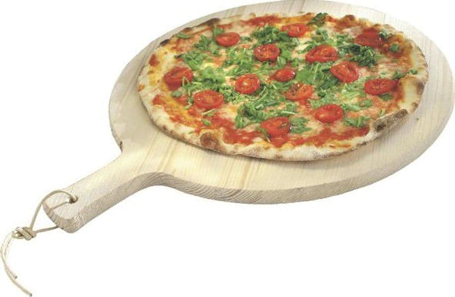 Tagliere Rotondo in Legno Cm 34 x 1 8