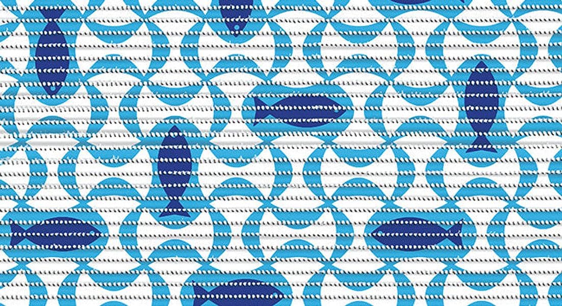 Tappeto Multiuso in PVC Aquaflex 6048 1 Rotolo Cm 65 (h) x 15 M (L)
