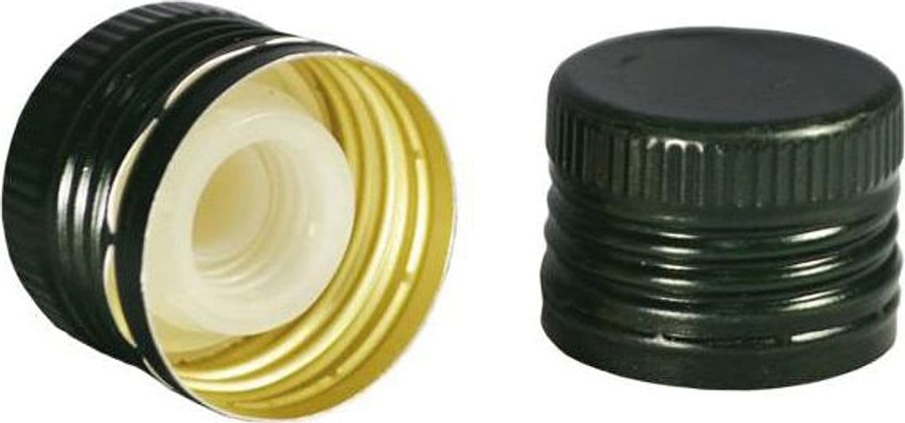 Tappo in Alluminio con Versatore per Bottiglia Olio Mm 31 5 x 24 Colore