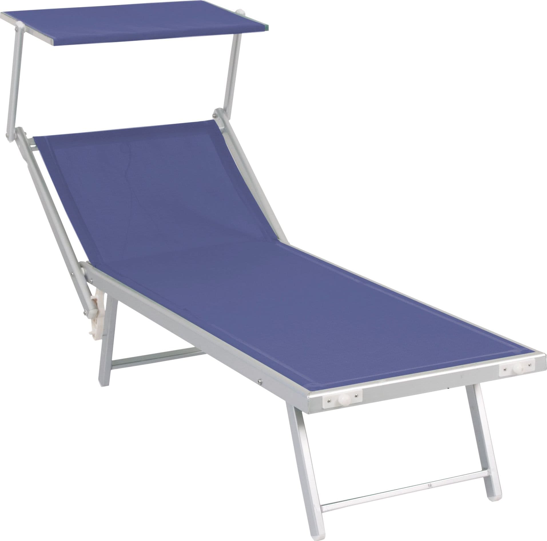 Lettino Pool Cm 61 x 189X40 H Colore Blu Tata Linda