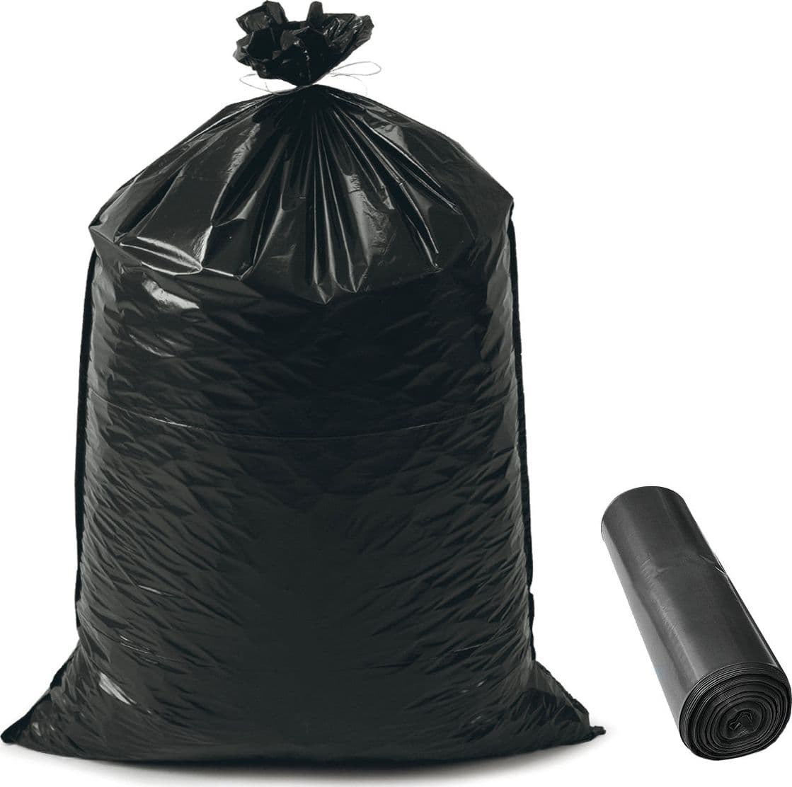 Sacco per Nettezza Urbana Cm 90 x 120 (rot. 10 Pezzi) Colore Nero 15.00
