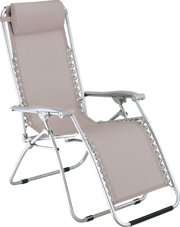 Sdraio Reclinabile Virtus Cm 65 x 90 165 x 113 H Colore Ecrù 2 Pezzi Tata