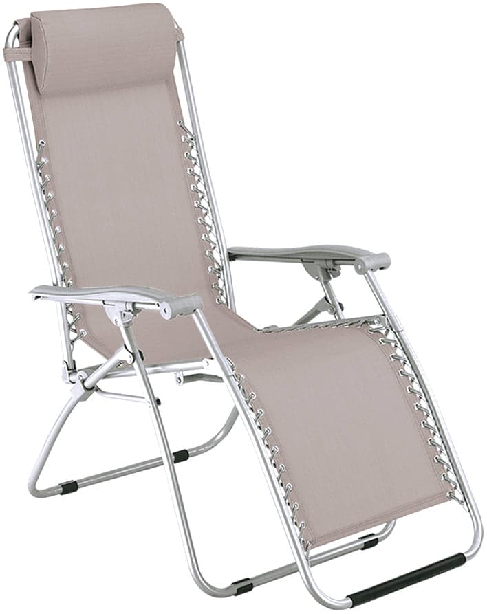 Sdraio Reclinabile Virtus Cm 65 x 90 165 x 113 H Colore Ecrù 2 Pezzi Tata