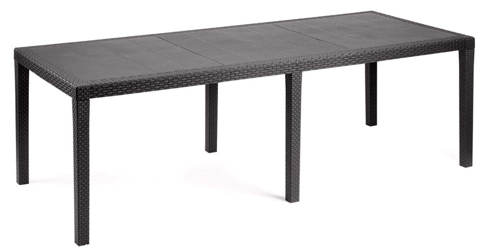 Tavolo Queen Cm 150÷220 x 90X72 H Colore Testa di Moro