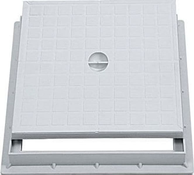 Telaio con Chiusino per Pozzetto 20 x 20 cm in Polipropilene Anti UV