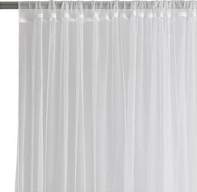 Tenda Zanzariera con Tunnel con Piombo Cm 150 x 250 Colore Bianco