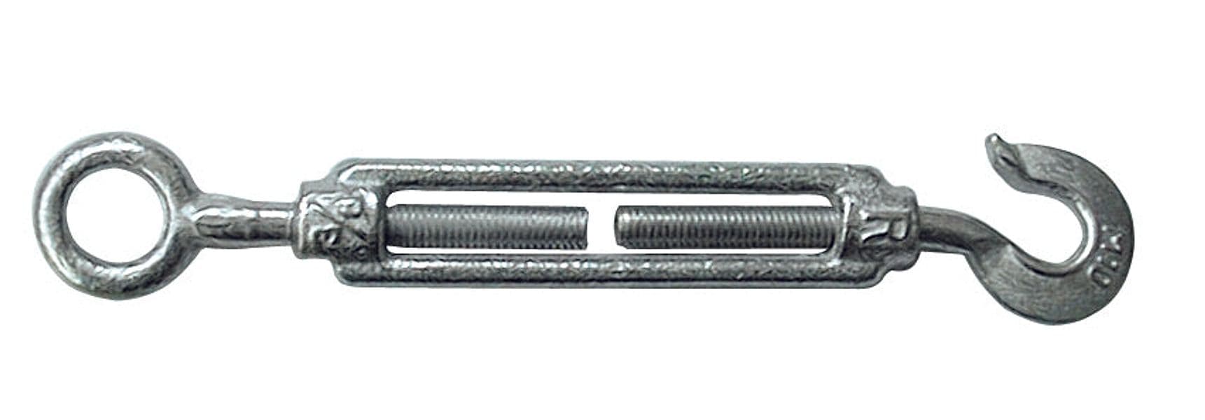 Tenditore a Occhio e Gancio per Funi Mm 14 (9 16)