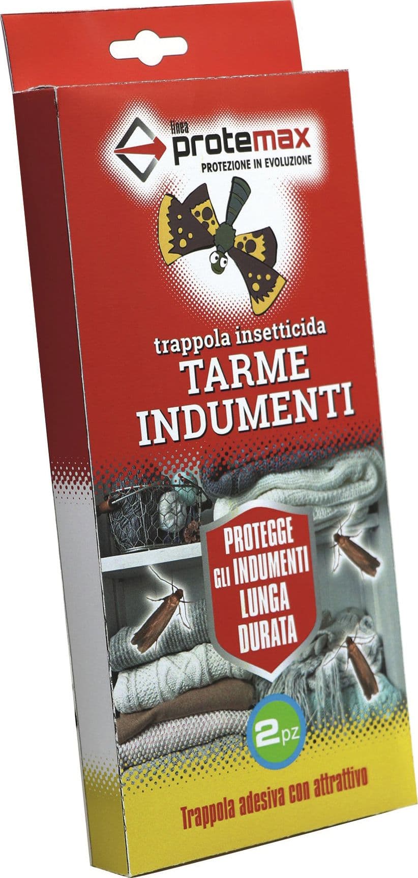 Trappola Adesiva per Tarme Indumenti 2 Pezzi. 12.00 Confezioni