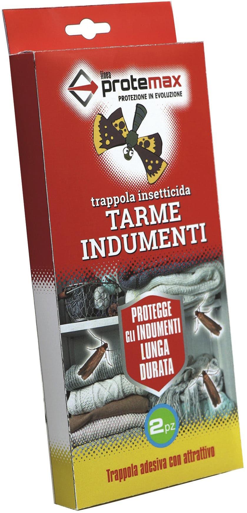 Trappola Adesiva per Tarme Indumenti 2 Pezzi. 12.00 Confezioni