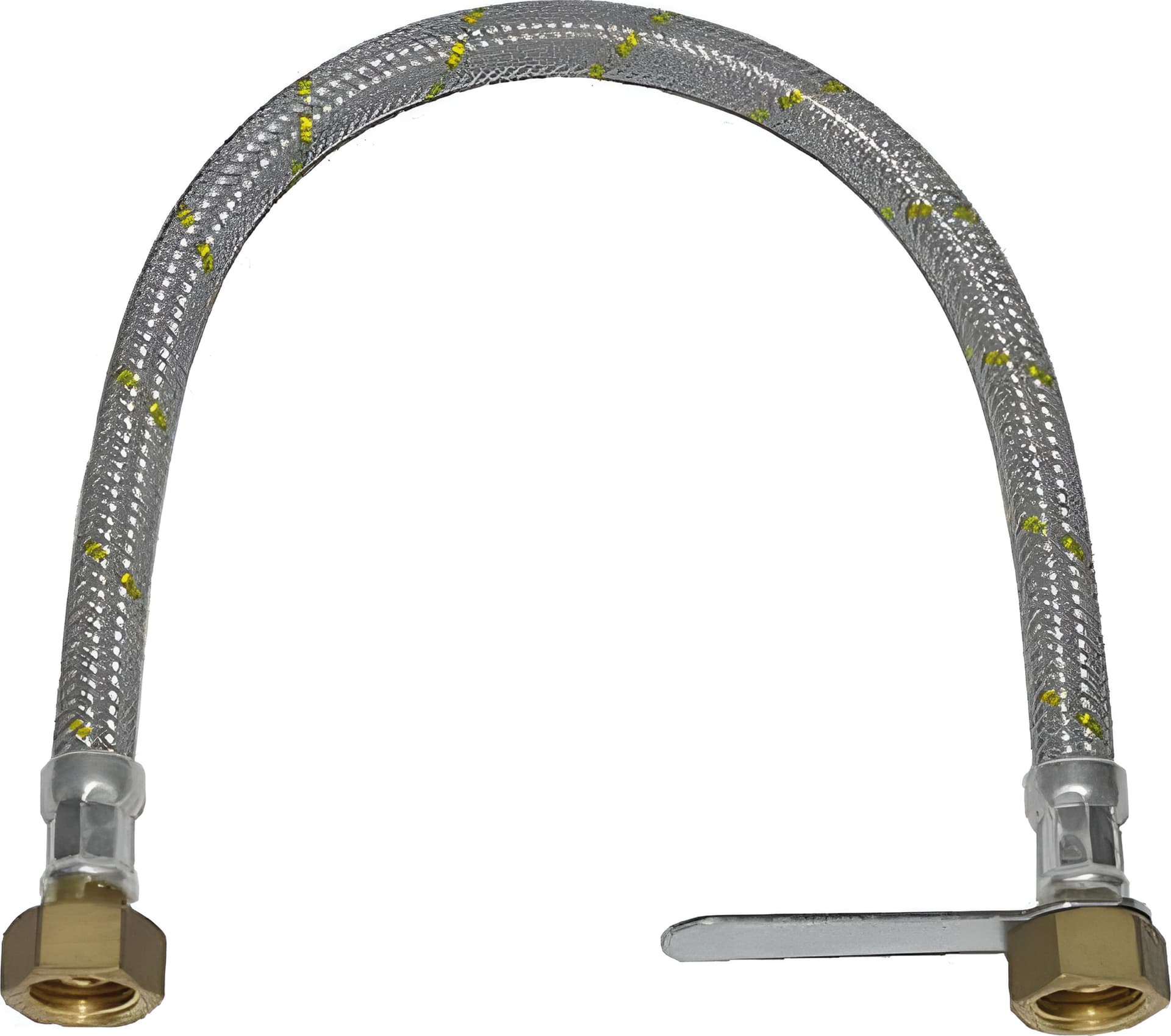 Tubo Flessibile per Centraline Gas con Chiave Attacco 1/2 Ff Cm 70 6 Pezzi