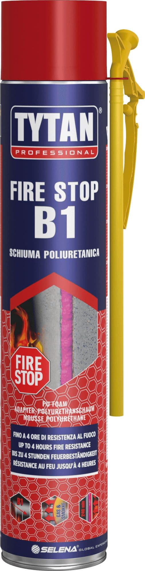 Schiuma Poliuretanica Alta Temperatura B1 EI240 Manuale Ml. 750 Tytan