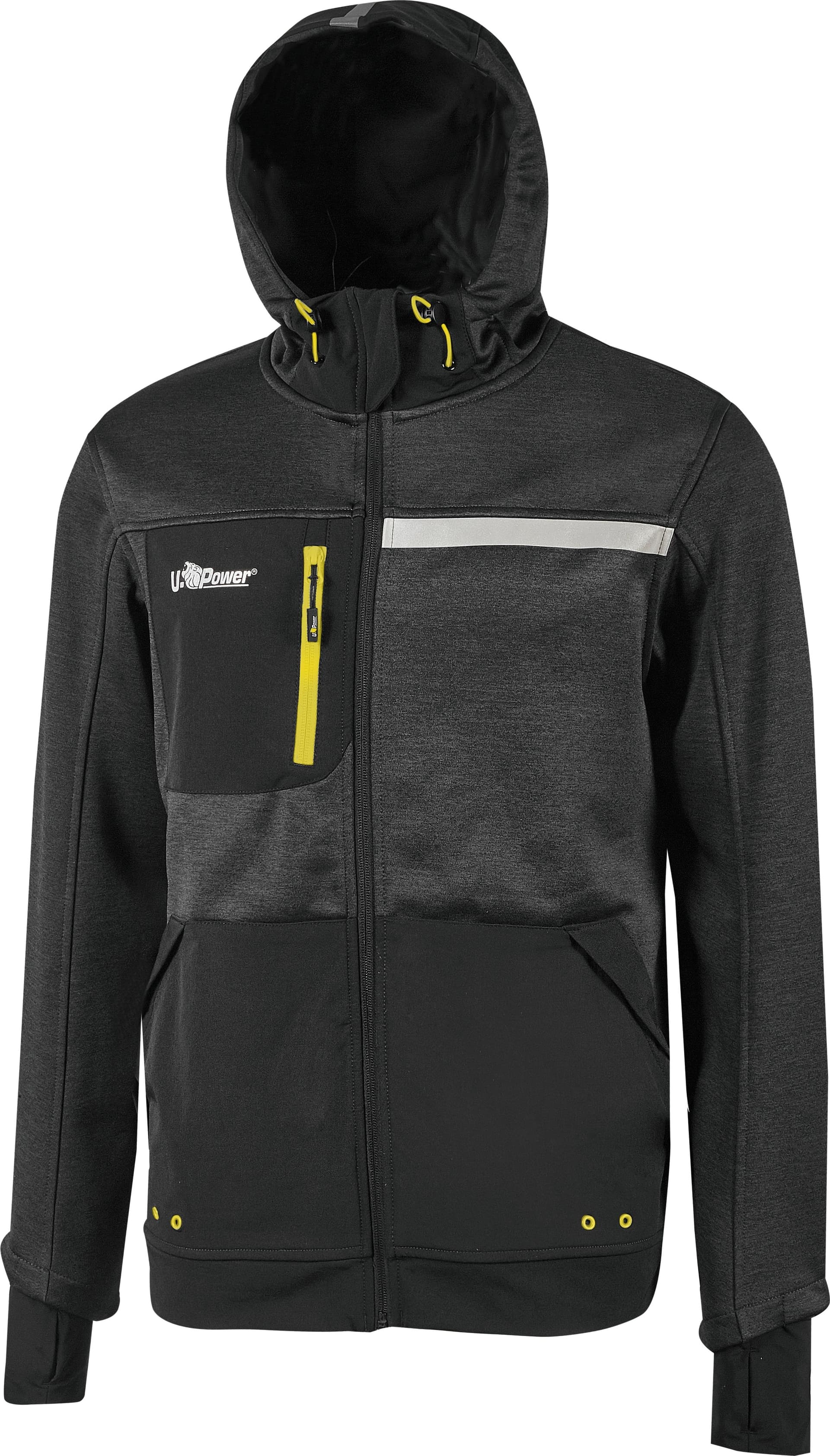 Felpa Galaxy Colore Nero Misura L U Power