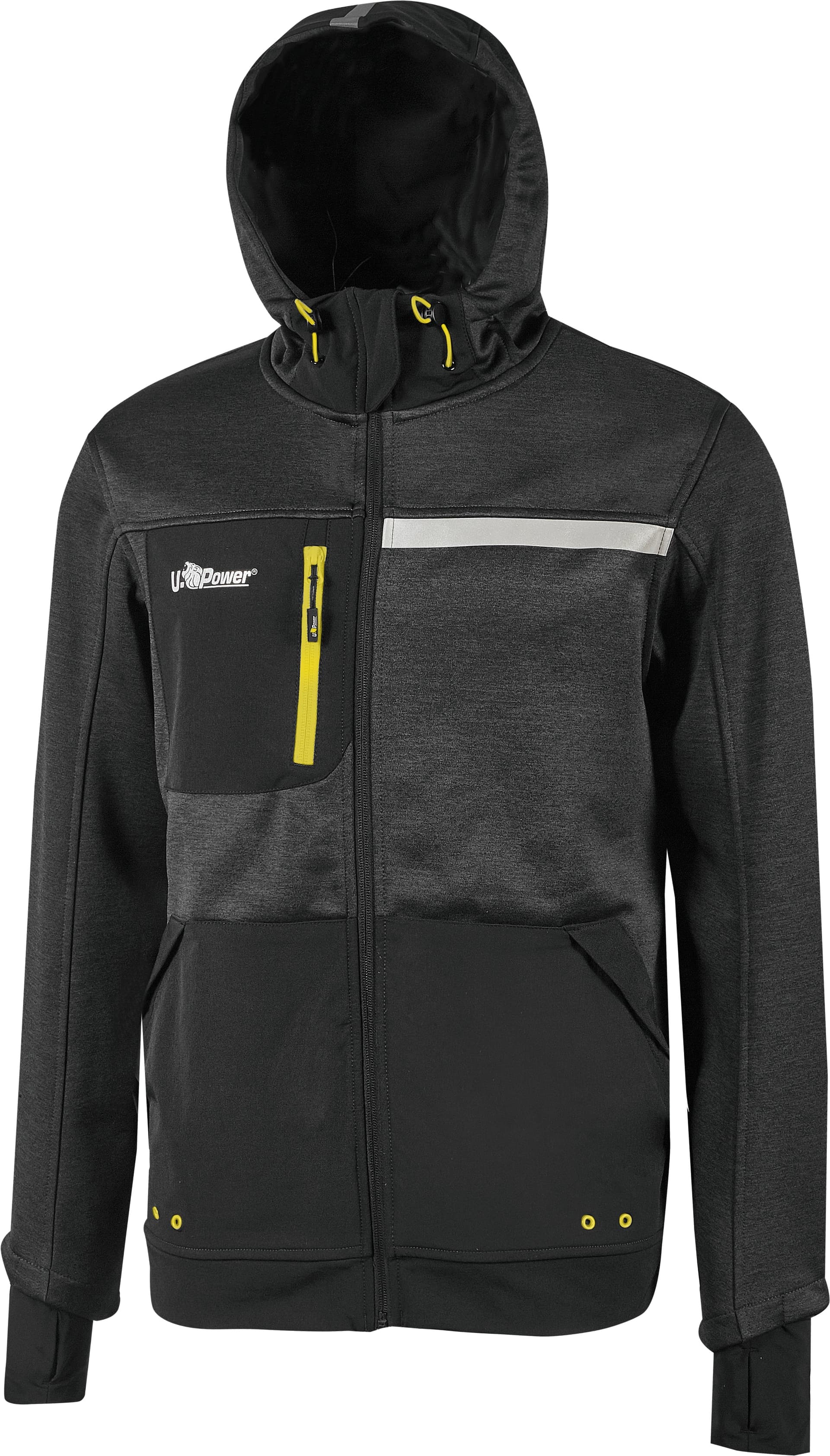 Felpa Galaxy Colore Nero Misura L U Power
