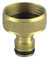 Utilia ATTACCO A RUBINETTO IN OTTONE  mis. 3/4F 12.00 pz