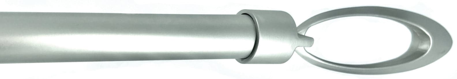 Utilia Bastone Per Tende Orbita Estensibile Cm. 71÷122 Col. Argento