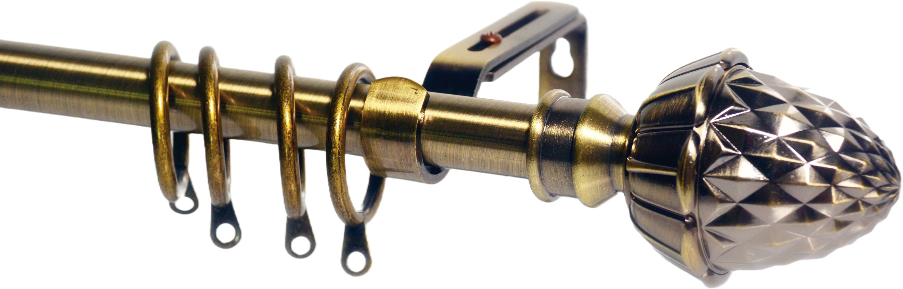 Utilia Bastone Per Tende Pigna Estensibile Cm. 120÷215 Col. Oro Antico in Bastoni e binari BricoGo - Marano di Napoli, commercioVirtuoso.it