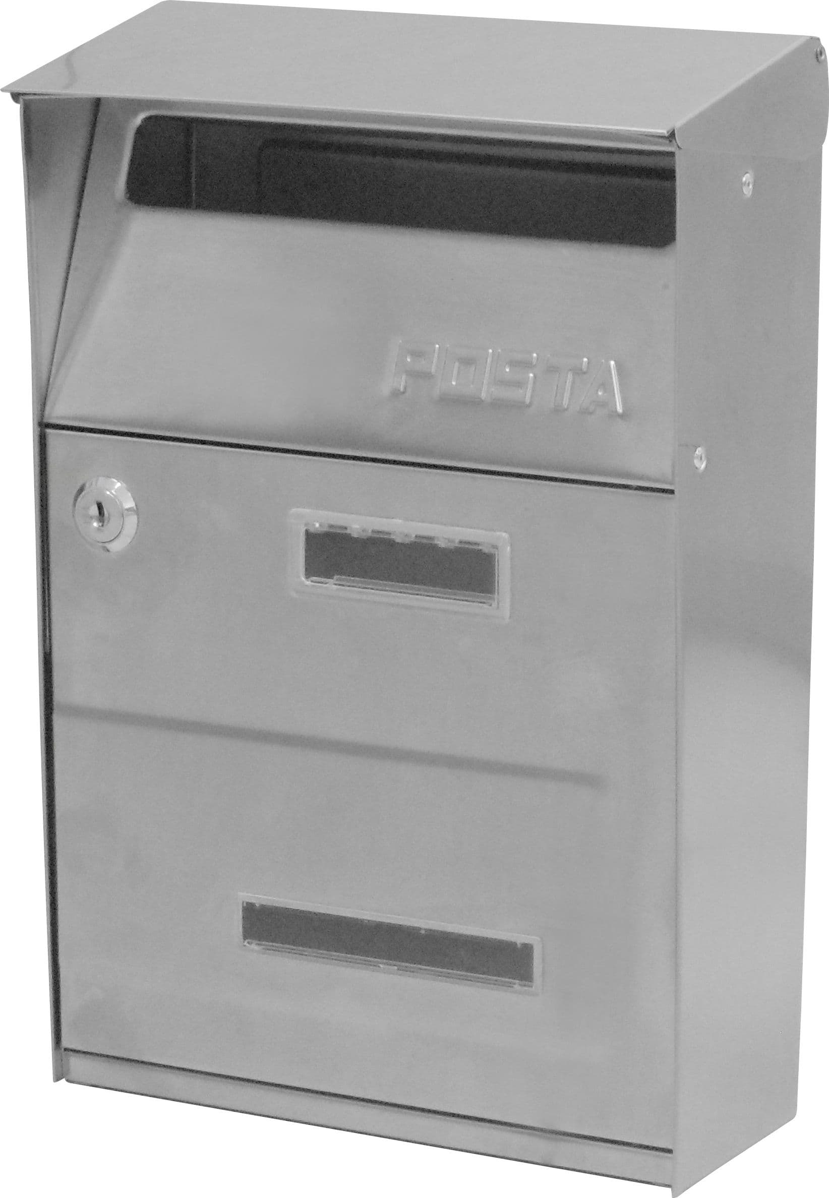 Cassetta Postale Monaco Inox Mm 210 x 85X305 H Utilia