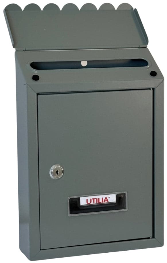 Utilia Cassetta Postale Capri Col. Grigio in Cassette postali con fissaggio a parete BricoGo - Marano di Napoli, commercioVirtuoso.it